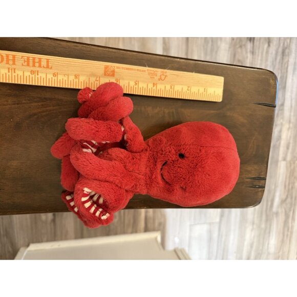 Jellycat CRANL20C Red Octopus Approx. 9 H RETIRED Lovey Nursery - Picture 10 of 11